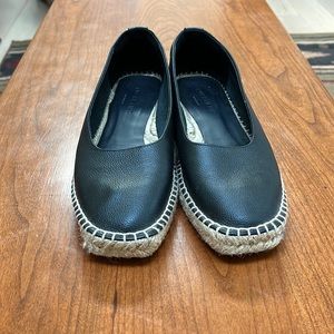 Everlane Size 8 Leather Espadrilles